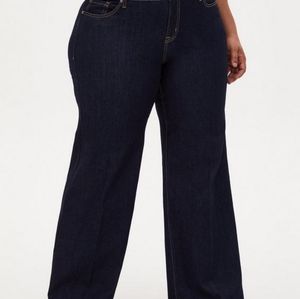 Torrid Size 20 Wide Leg Vintage Stretch High-Rise Jean